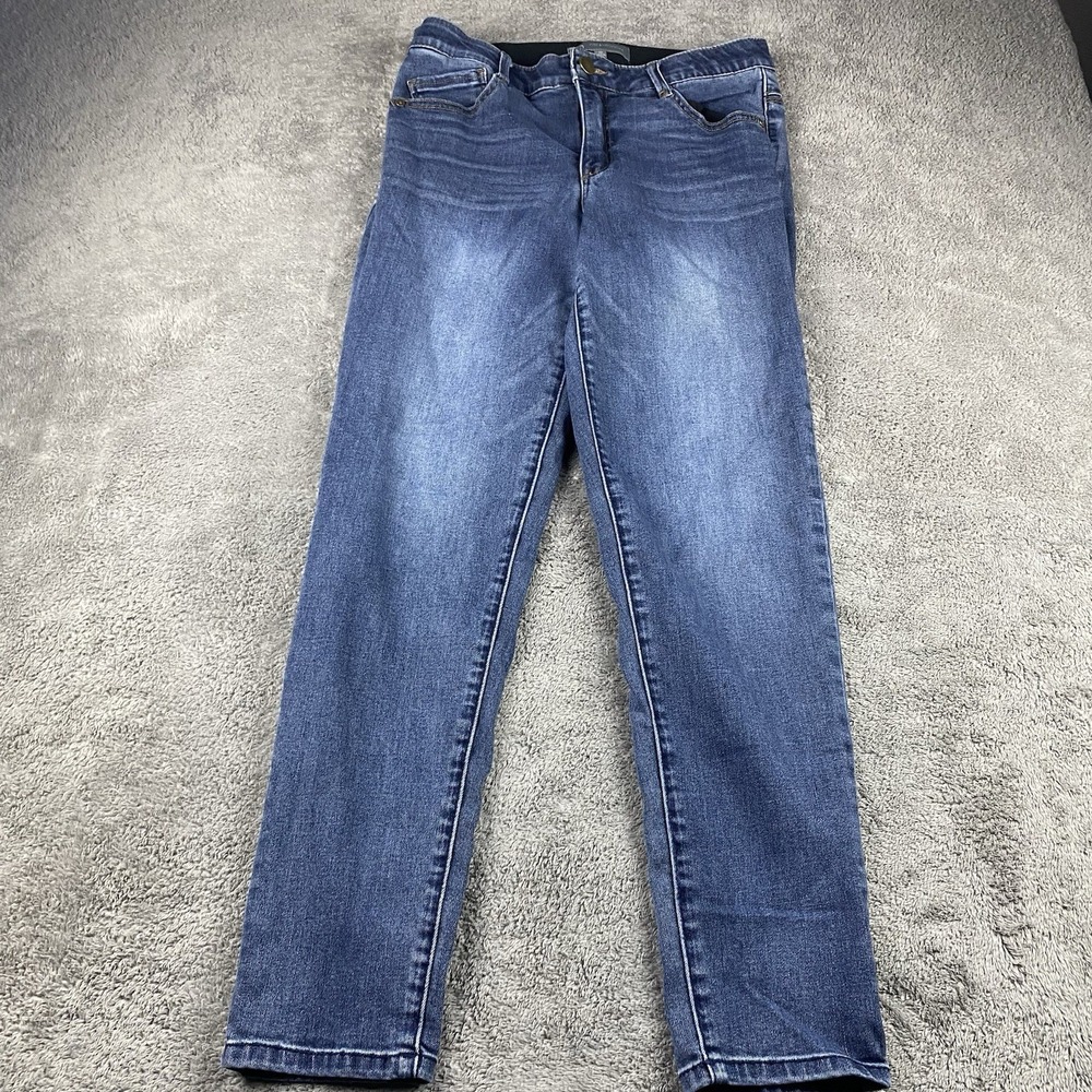 Wit & Wisdom Jeans Womens 10 Blue Stretch Mid Rise